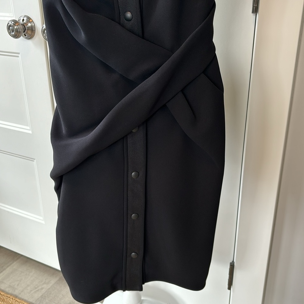 Alexander Wang Snap Button Cross Front Profession… - image 2